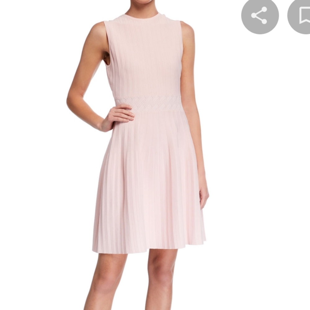 Ted Baker Vellia Knitted Flippy Skater Dress 10